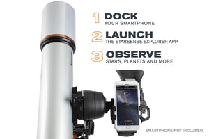 StarSense Explorer&trade; DX 102AZ Smartphone App-Enabled Refractor Telescope