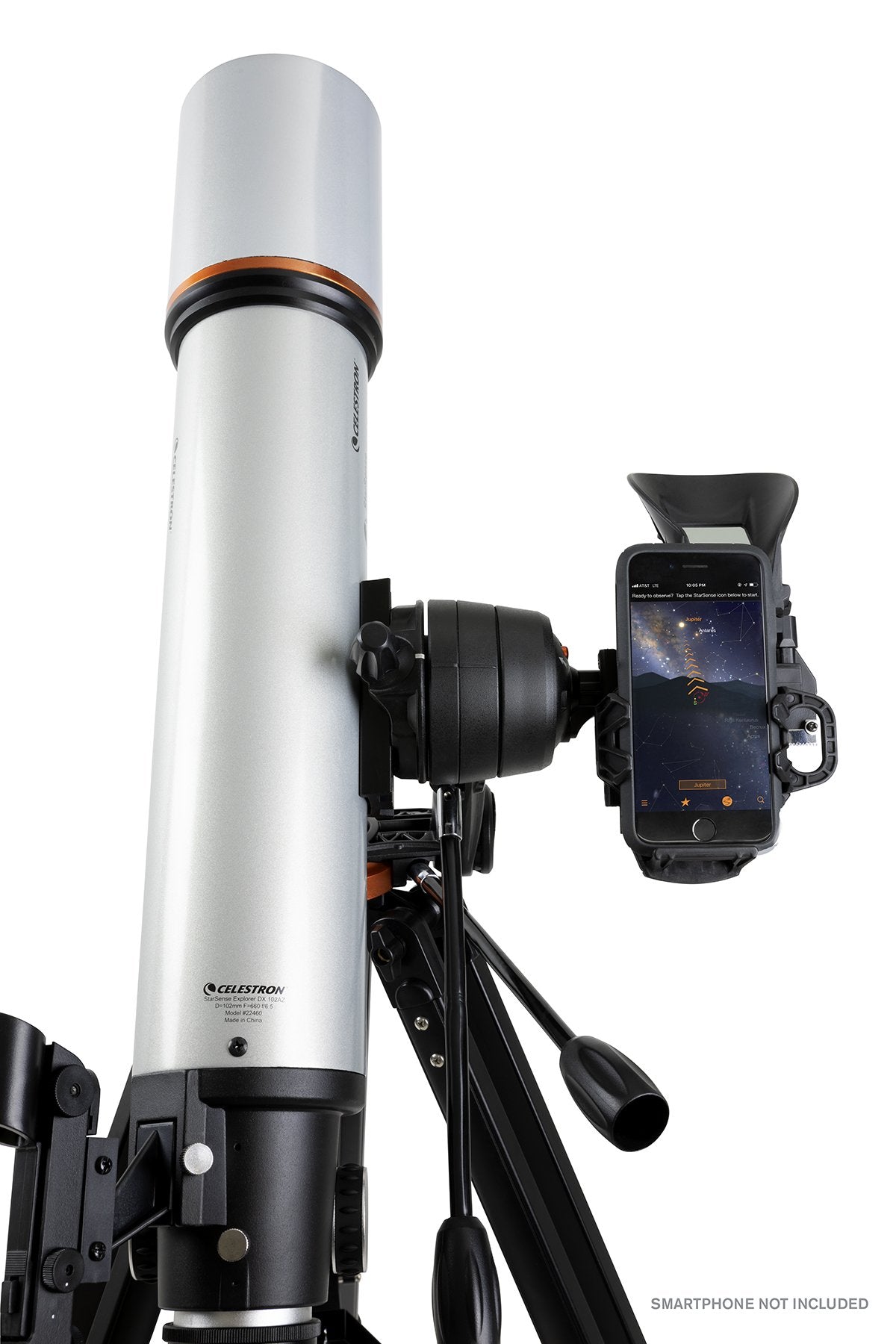 StarSense Explorer&trade; DX 102AZ Smartphone App-Enabled Refractor Telescope