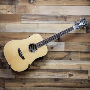 Mini Acoustic-Electric Guitar Natural Spruce