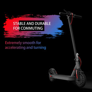 Electric Scooter with Seat | Up to 17 Miles & 18.6 MPH