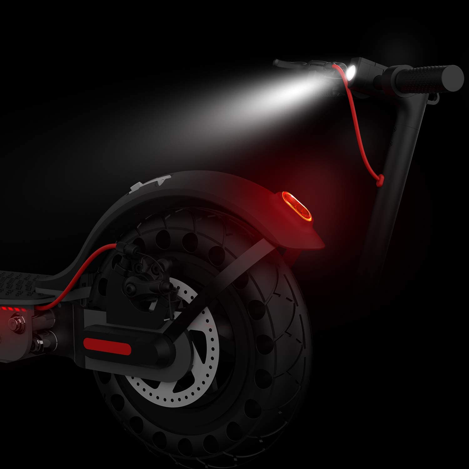 Electric Scooter with Seat | Up to 17 Miles & 18.6 MPH