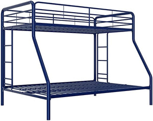 Twin-Over-Full Bunk Bed(Blue)