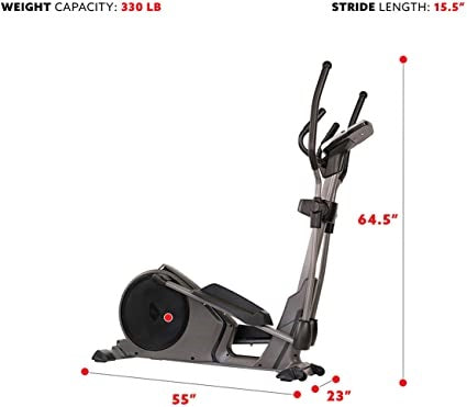 Fitness advanced programming elliptical trainer