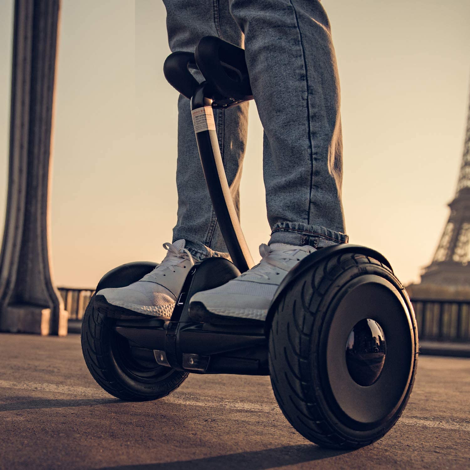 Smart Self-Balancing Electric Scooter | LED Light