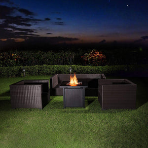 Outdoor Propane Fire Pit Table