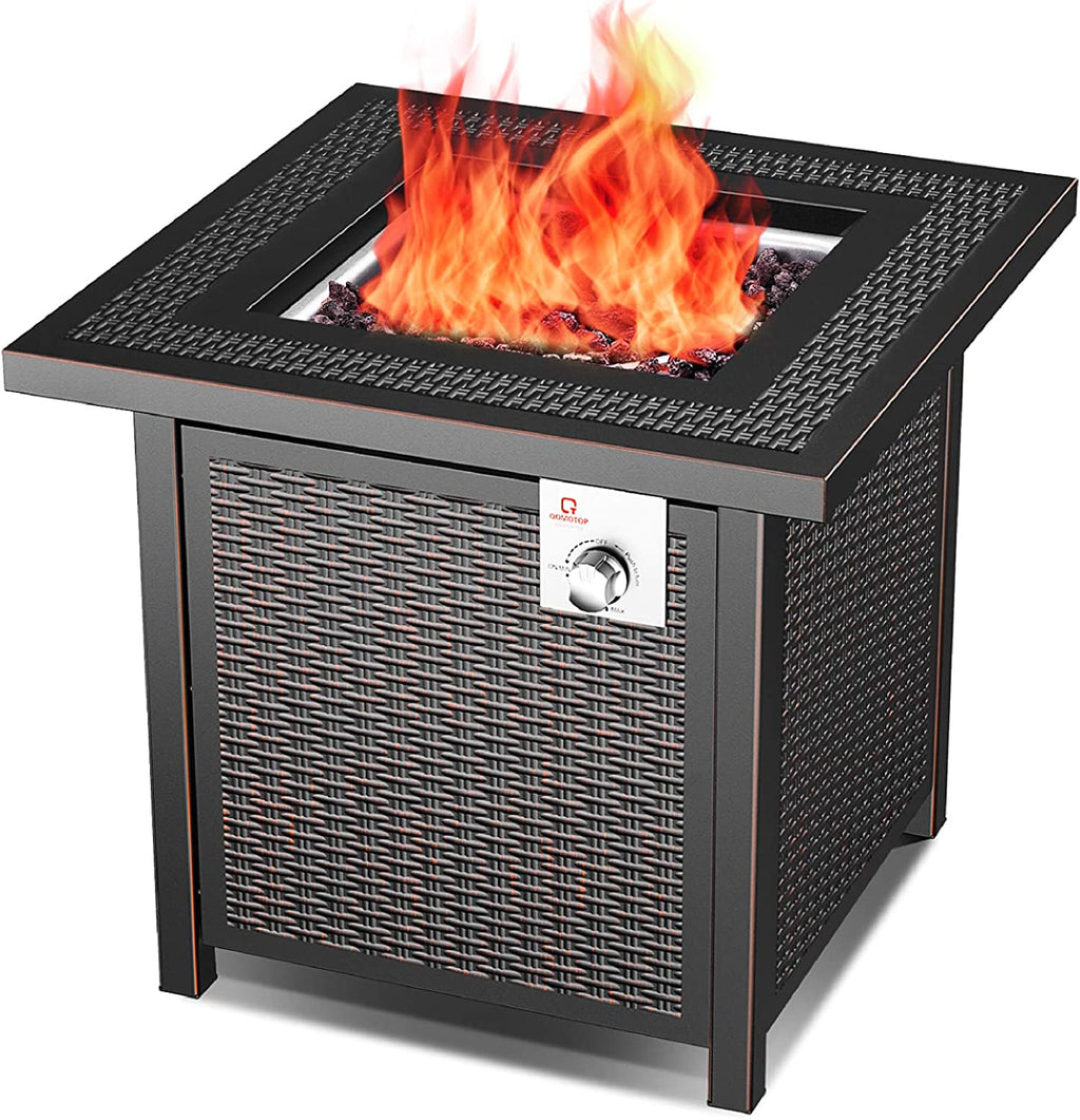 Outdoor Propane Fire Pit Table