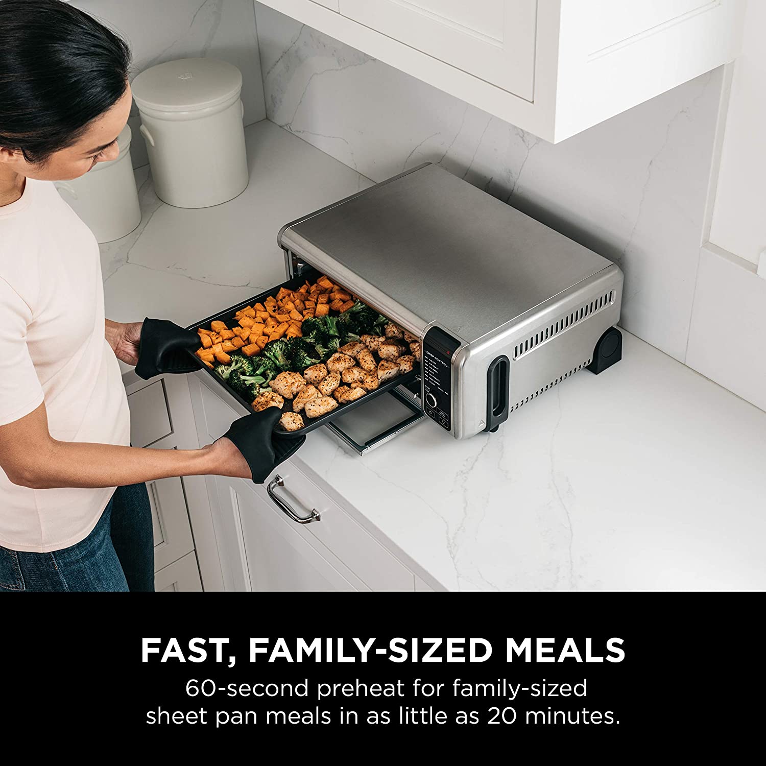 8-in-1 Digital Air Fry | Large Toaster Oven