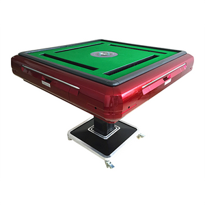 Folding Automatic Mah Jongg Table – Red