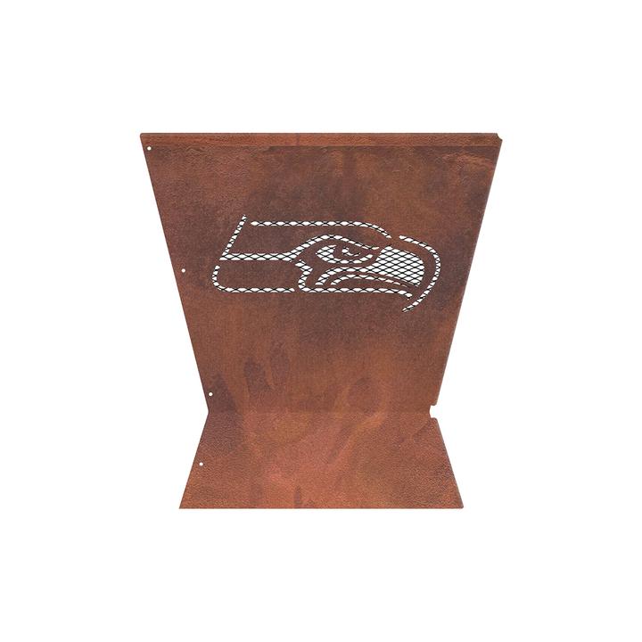 Seattle Seahawks Badlands 29.5 in. Square Fire Pit