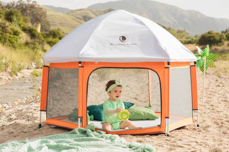 SUNSET ORANGE POP TENT