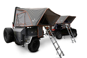 SkyLux Hard Shell Rooftop Tent (RTT) with Awning and Insulation Package - Torro Offroad