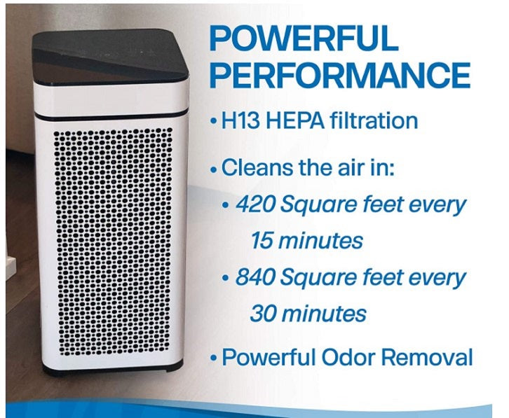 Air Purifier with H13 HEPA filter