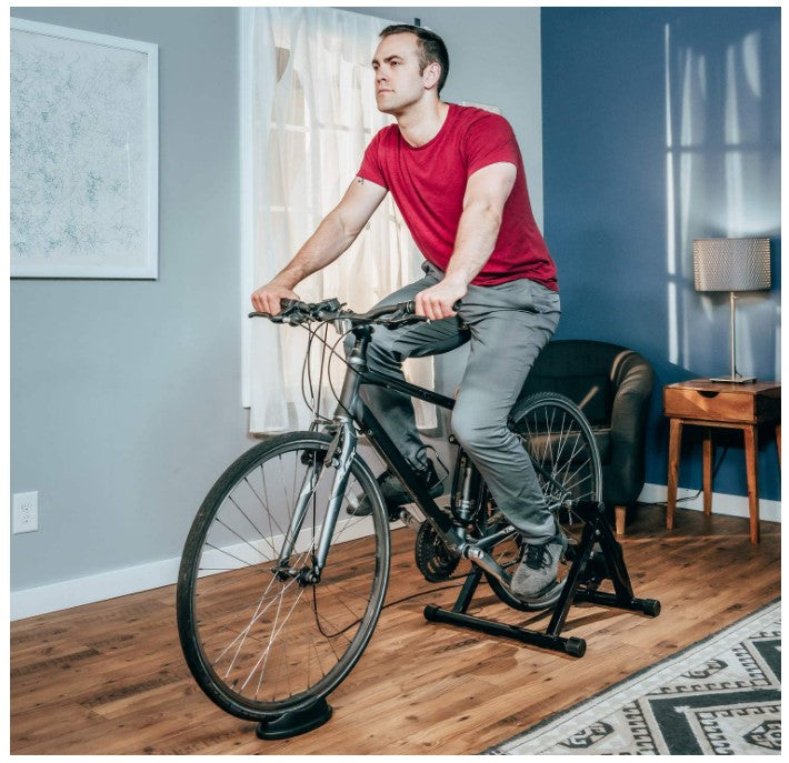 Bike Trainer Stand – Portable Stainless Steel Indoor Trainer