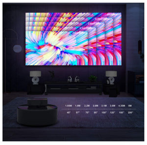 7000 Lumen 1080P Native LED Projector Full HD