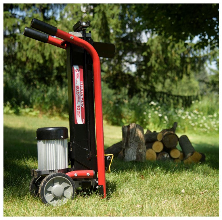 6 Ton 15 Amp Electric Log Splitter