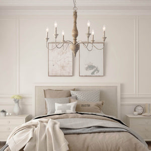 LNC French Country Chandelier For Bedroom