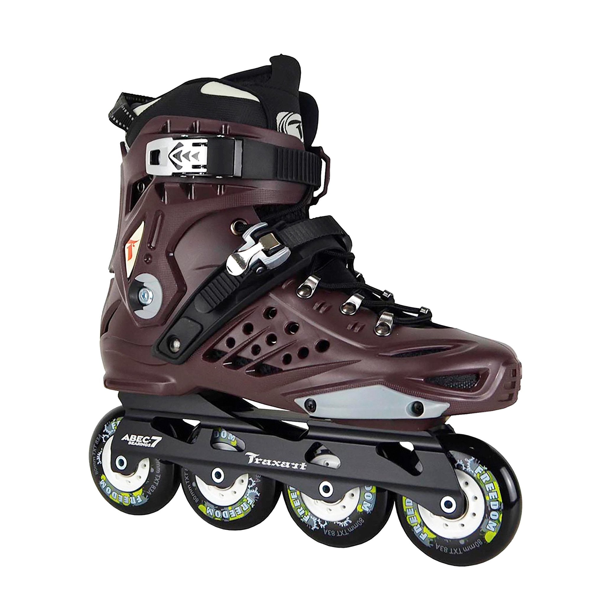 Patins Inline Freestyle Traxart Freedom - 80mm ABEC-7 Cromo