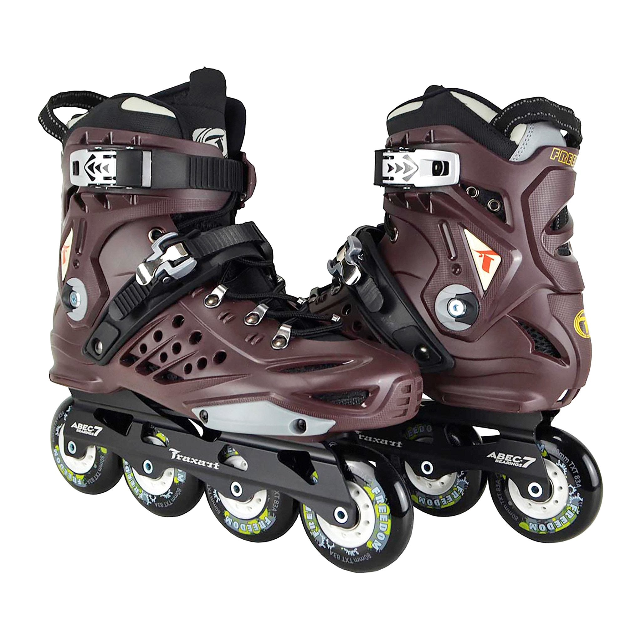 Patins Inline Freestyle Traxart Freedom - 80mm ABEC-7 Cromo