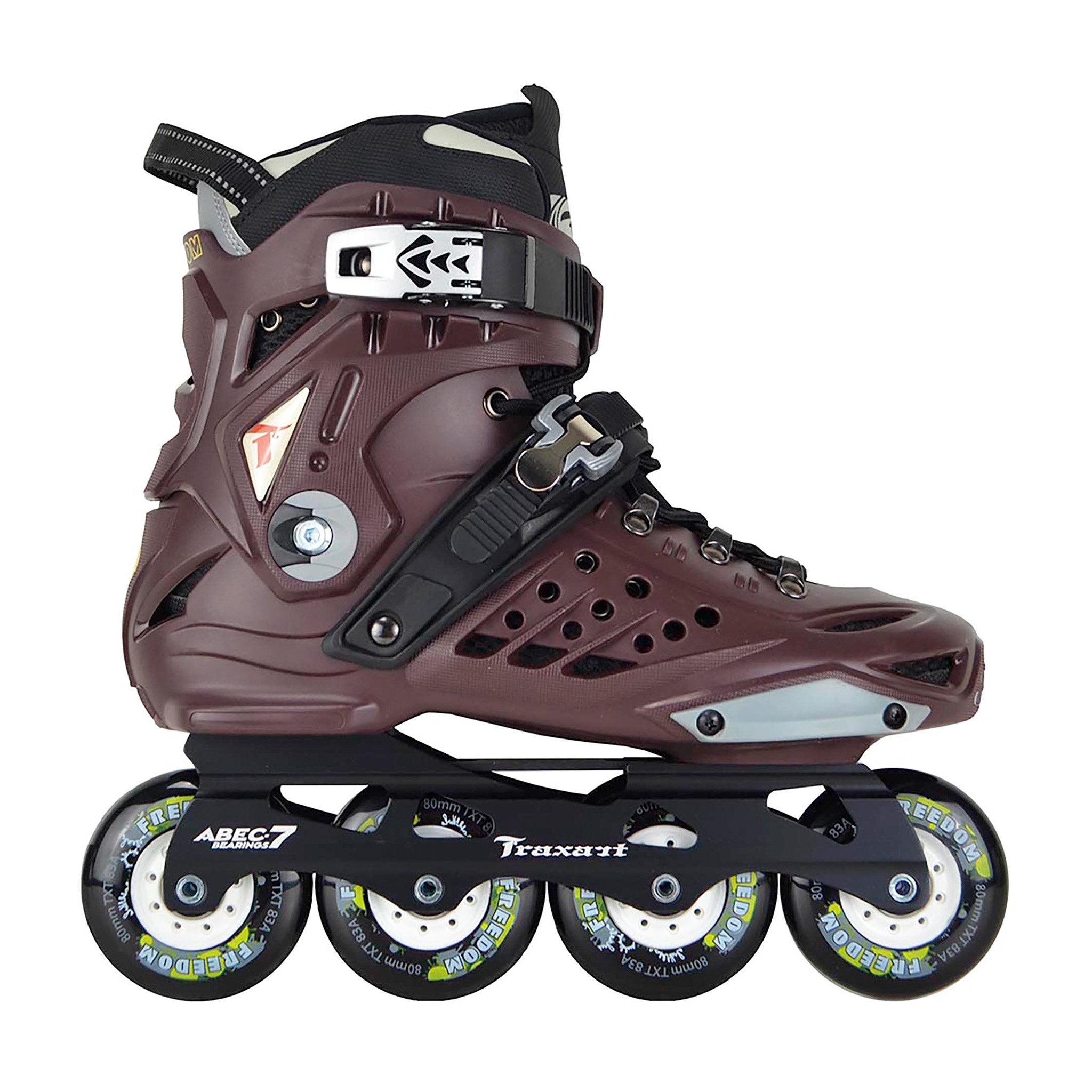 Patins Inline Freestyle Traxart Freedom - 80mm ABEC-7 Cromo