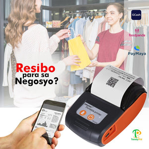 Wireless Thermal Receipt Printer (Free 3 Rolls Thermal Paper, Free Leather Case)